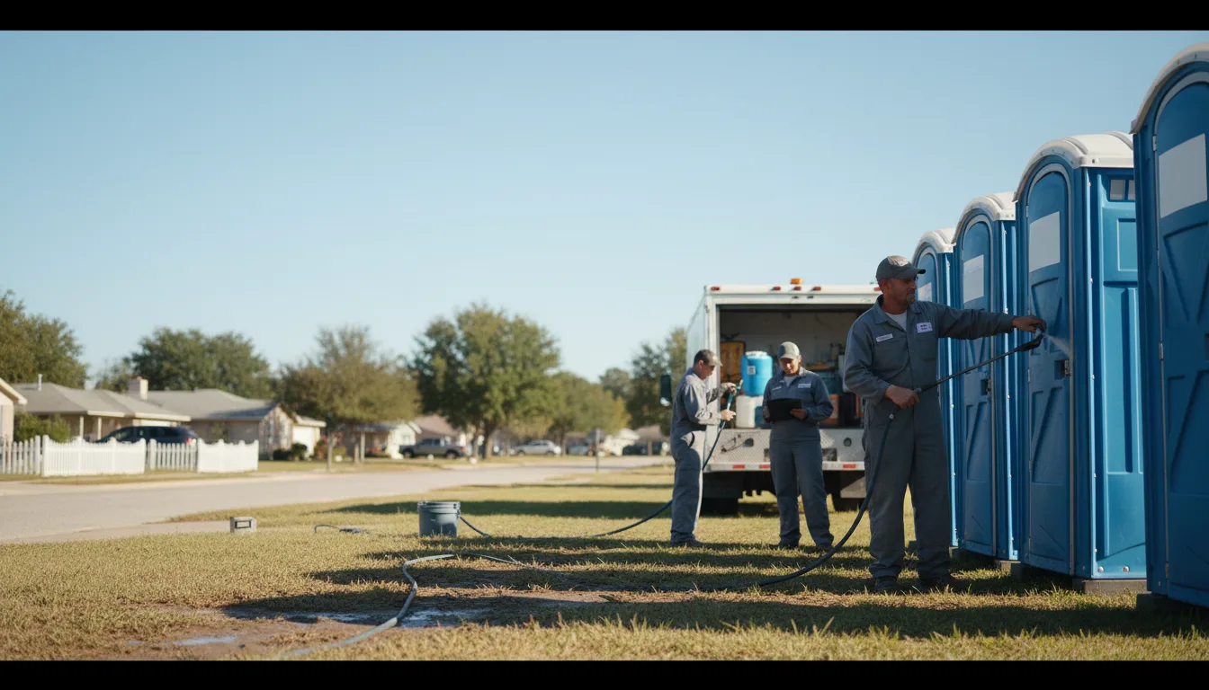 Long-Term Portable Toilet Rental in Rice, MN near me